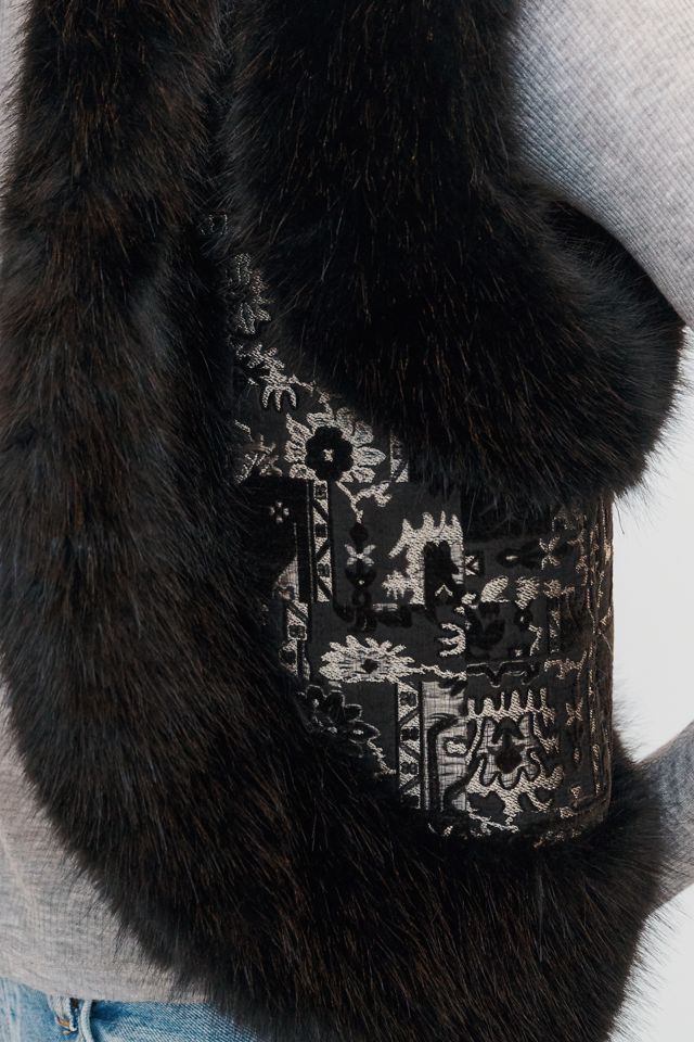 Avec Les Filles Faux Fur Vest #1