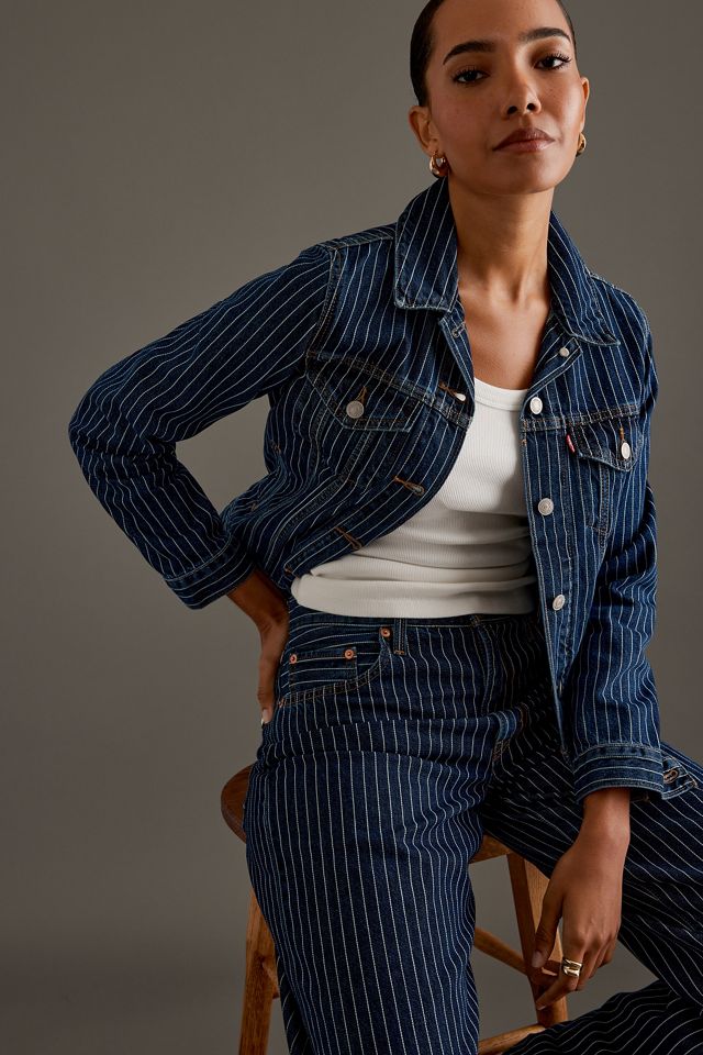Chaqueta de Denim a Rayas Levi's Original Trucker #1