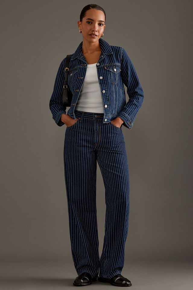 Chaqueta de Denim a Rayas Levi's Original Trucker #4