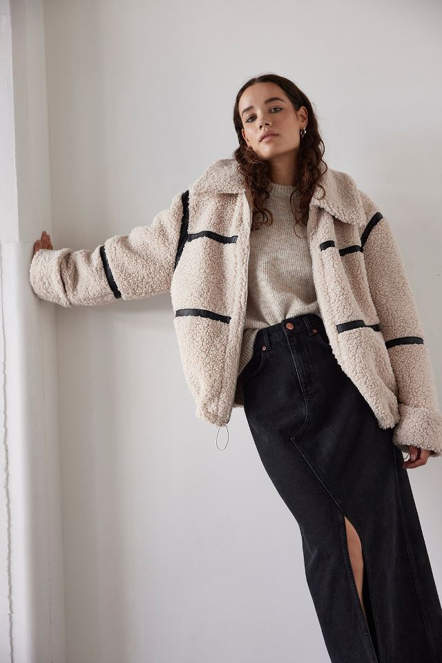 Anthropologie shop teddy coat