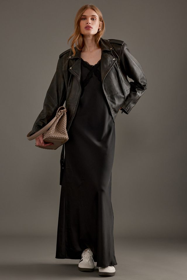 Veste en cuir de motard Nana Selected Femme #2
