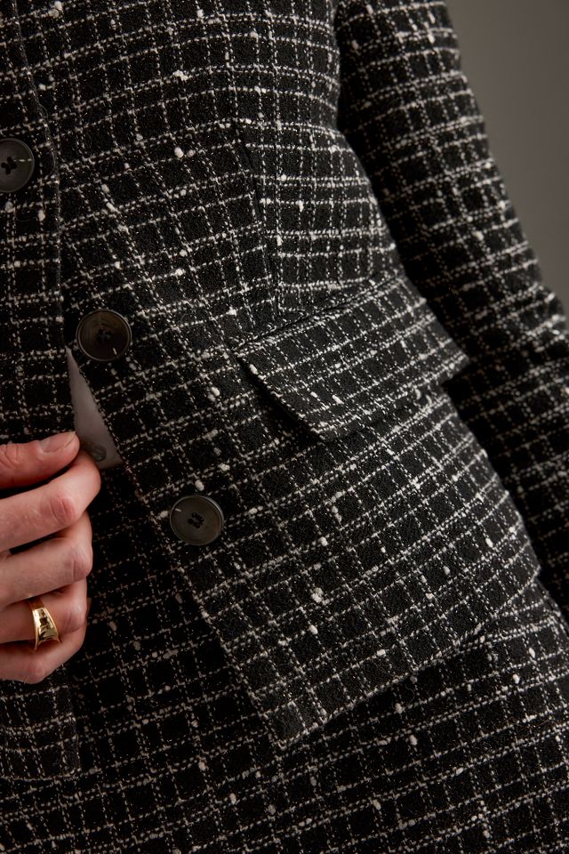 Selected  Wilma Cropped Tweed Blazer #5