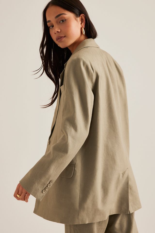 Selected Femme Tania-Rita Leinen Blazer #1