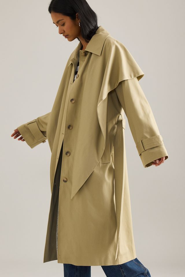 Selected  Manteau foulard Sandra #4