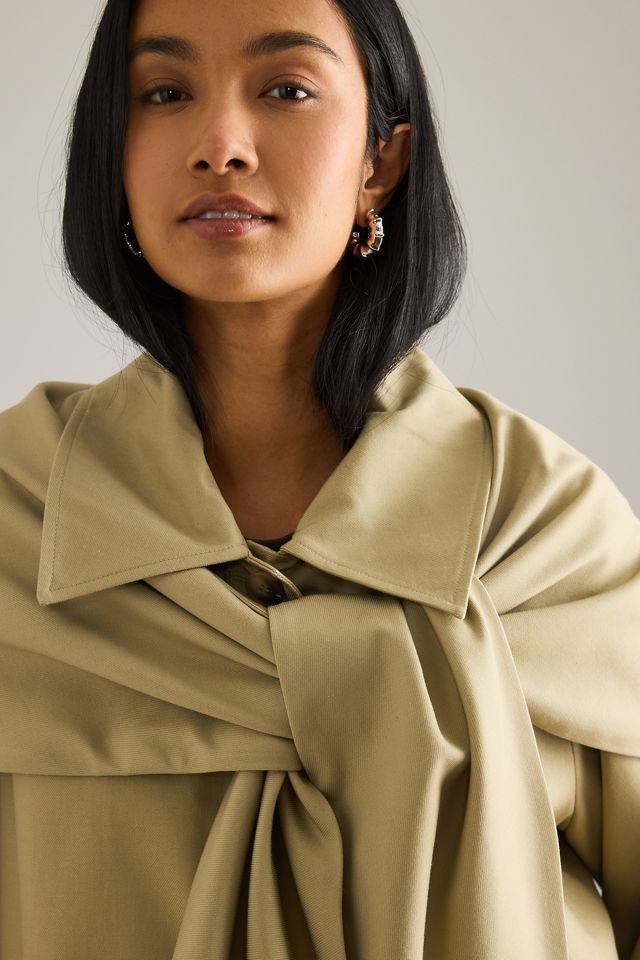 Selected  Manteau foulard Sandra #5