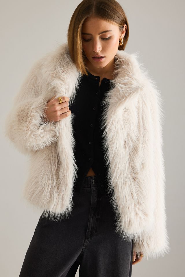 Selected Femme Brea Faux-Fur Jacket #5