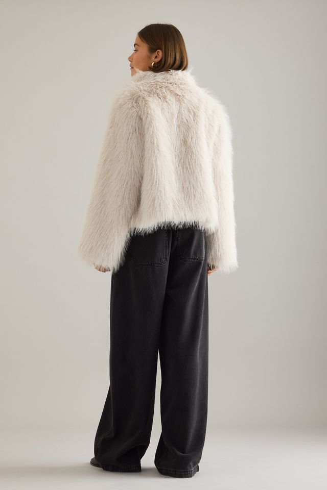 Selected Femme Brea Faux-Fur Jacket #1