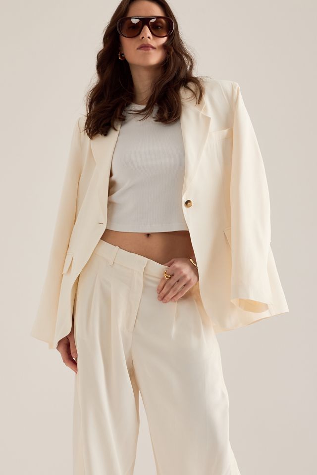 Selected Blazer ceinturé Ellie #3