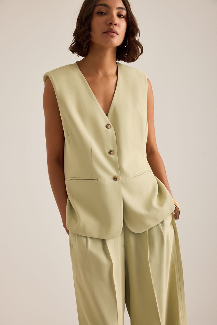 Selected Ellie V-Neck Waistcoat