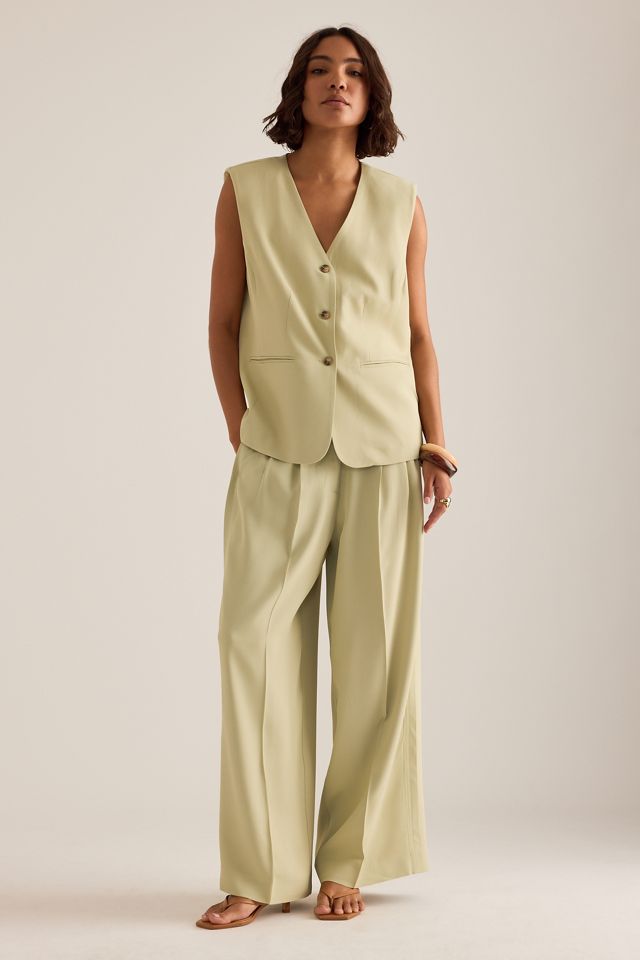 Selected Ellie V-Neck Waistcoat #1