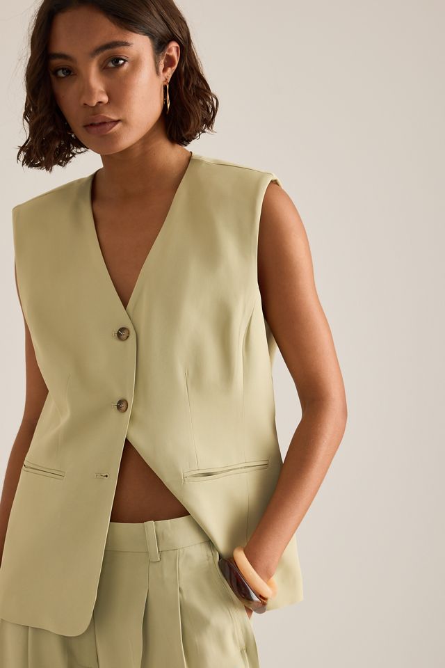 Selected Ellie V-Neck Waistcoat #2