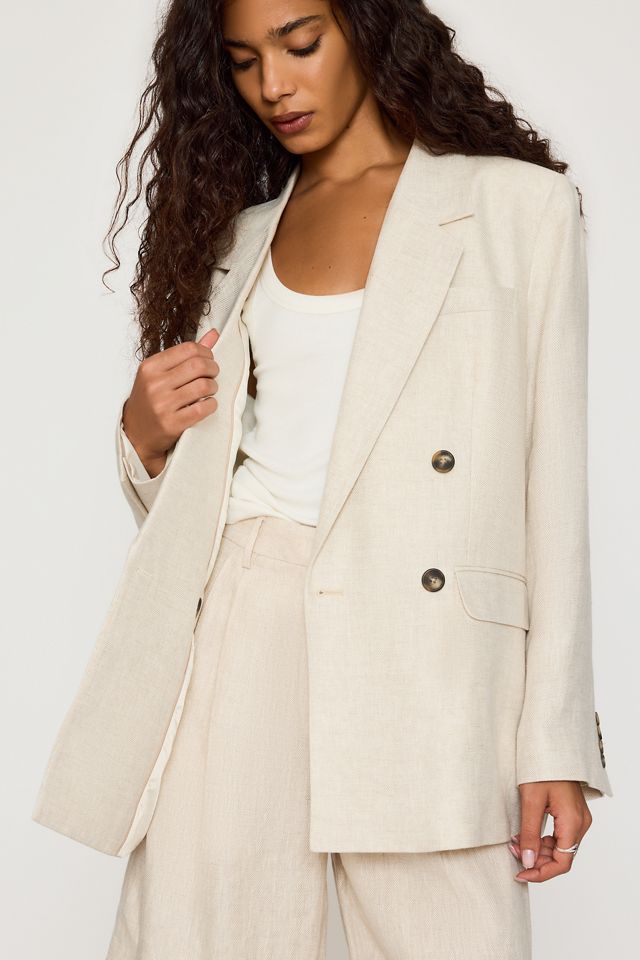 Selected Blazer Doppiopetto in Lino Elin #4