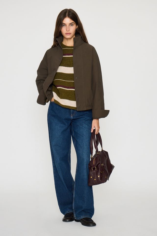 Selected Pernille Jacke mit hohem Kragen #1