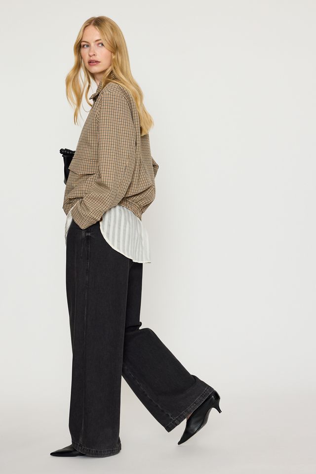Giacca Bomber Rilassata Pied de Poule Selected #4