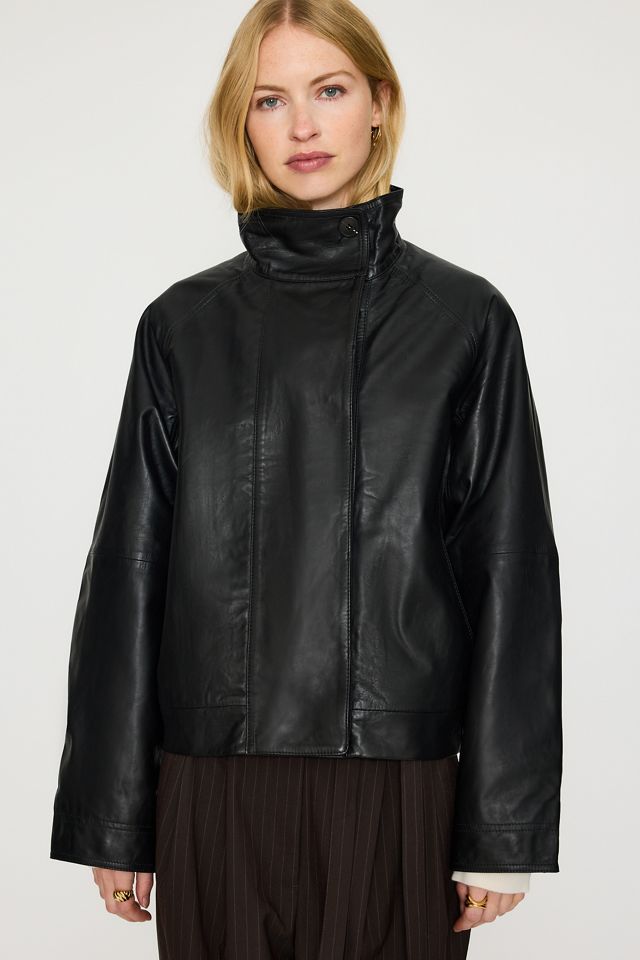 Giacca in Pelle Relaxed Selected #2