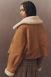 Moon River Faux-Shearling Jacket
