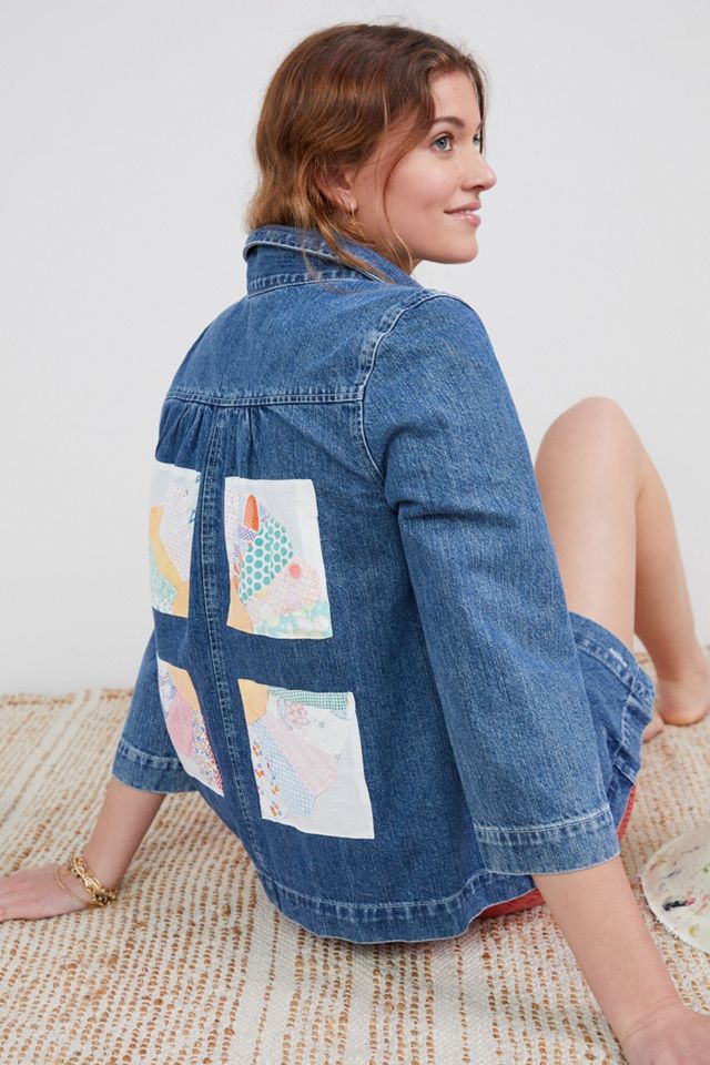 Carleen Patchwork Denim Jacket