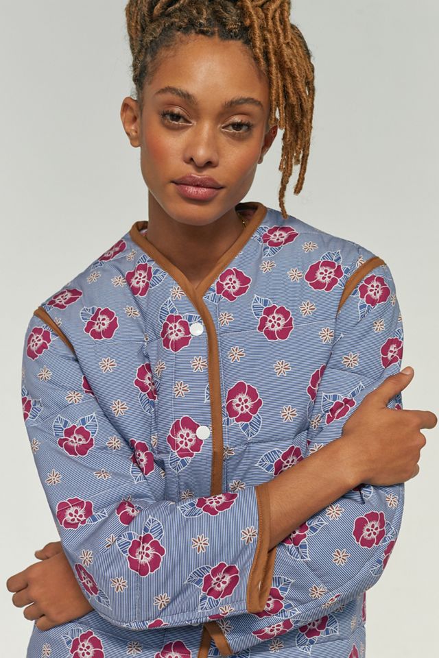 Carleen Quilted Floral Jacket #1