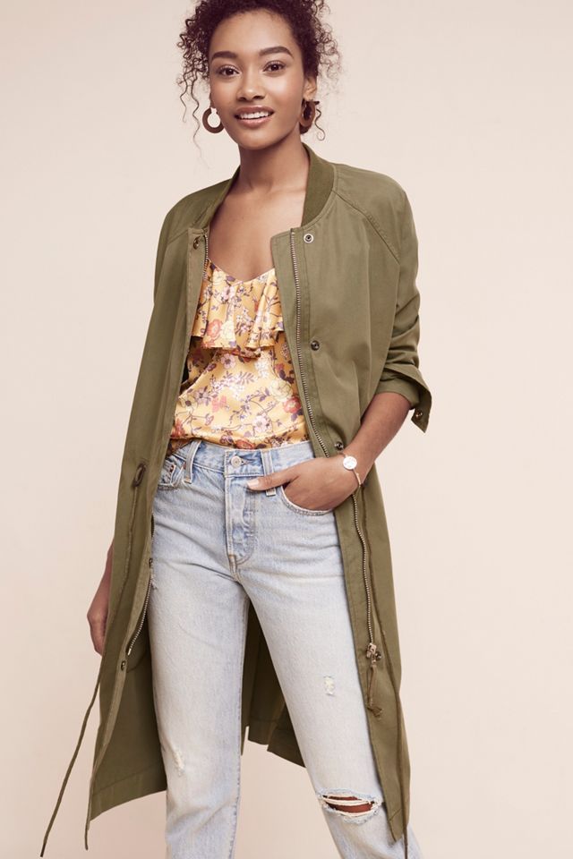 Emmaline Long Anorak | Anthropologie