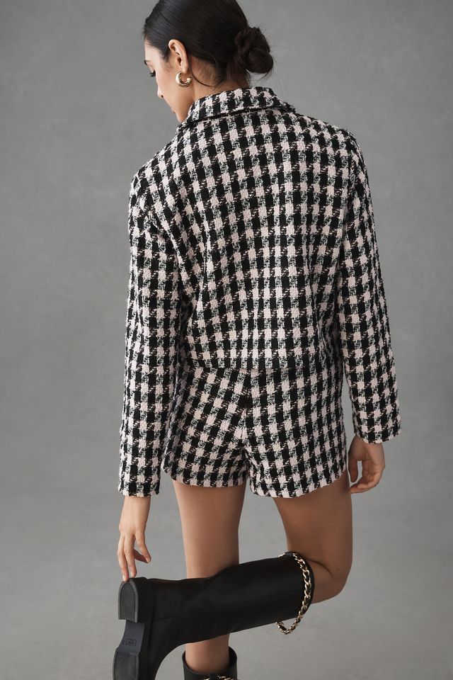 Hutch Cropped Tweed Blazer #2