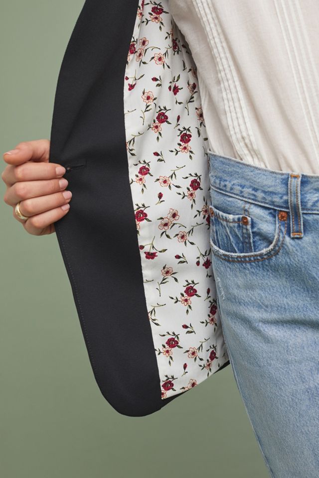 Tied-Sleeve Blazer #1
