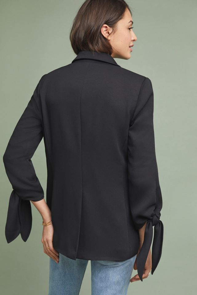 Tied-Sleeve Blazer #2