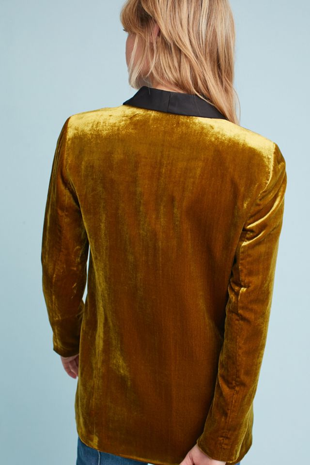 Velvet Tuxedo Blazer #2