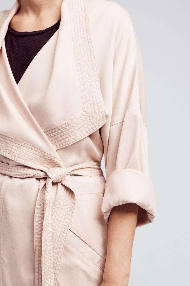 Trapunto Robe Coat #1