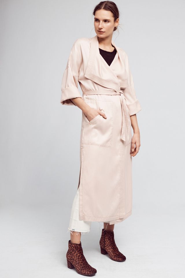 Trapunto Robe Coat #2