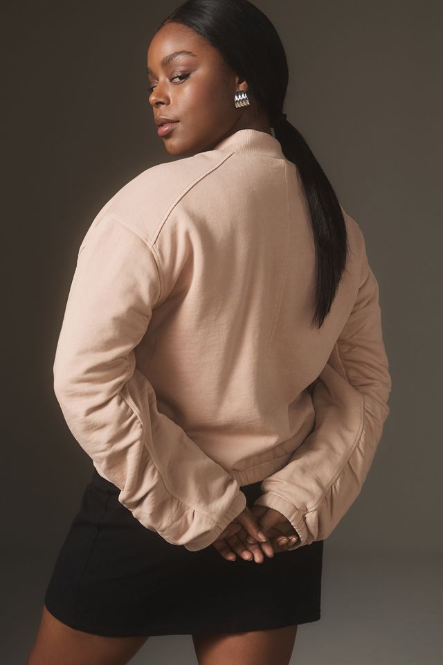 Pilcro Knit Bomber Jacket #5