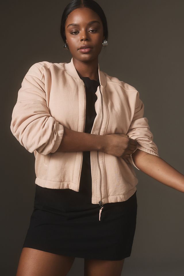 Pilcro Knit Bomber Jacket #4