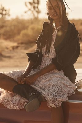The Weston Denim Boyfriend Jacket by Pilcro