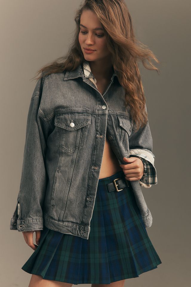 The Weston Denim Boyfriend Jacket by Pilcro #1