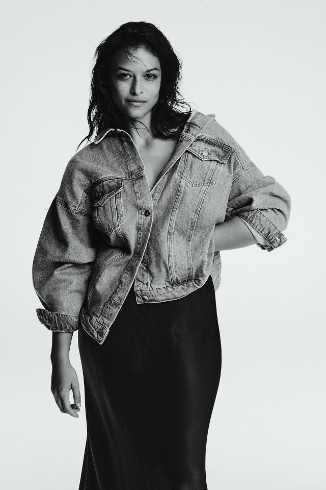 Anthropologie hot sale denim jacket