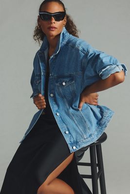 Pilcro Weston Denim Boyfriend Jacket