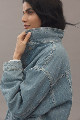 PILCRO THE WESTON DENIM BOYFRIEND JACKET BY PILCRO 