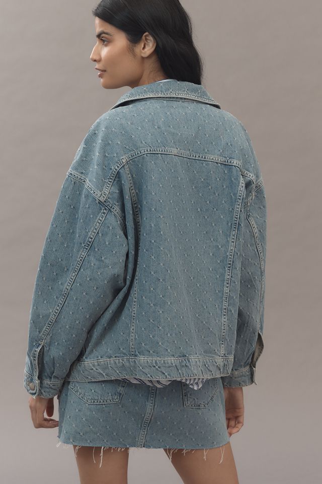 The Weston Denim Boyfriend Jacket by Pilcro #2