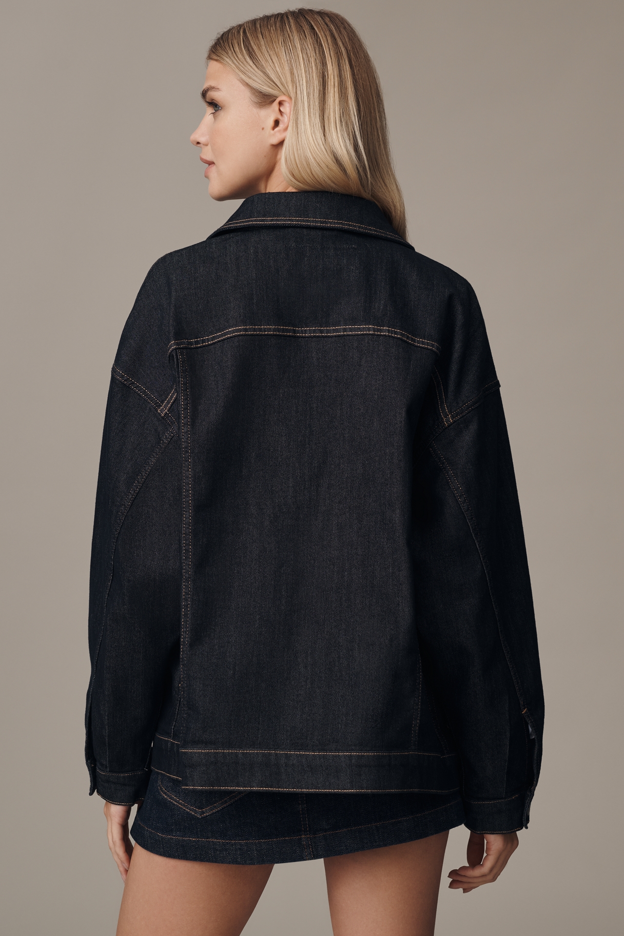 The Weston Denim Boyfriend Jacket by Pilcro