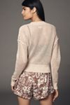 Pilcro Stitchy Bomber Cardigan Sweater