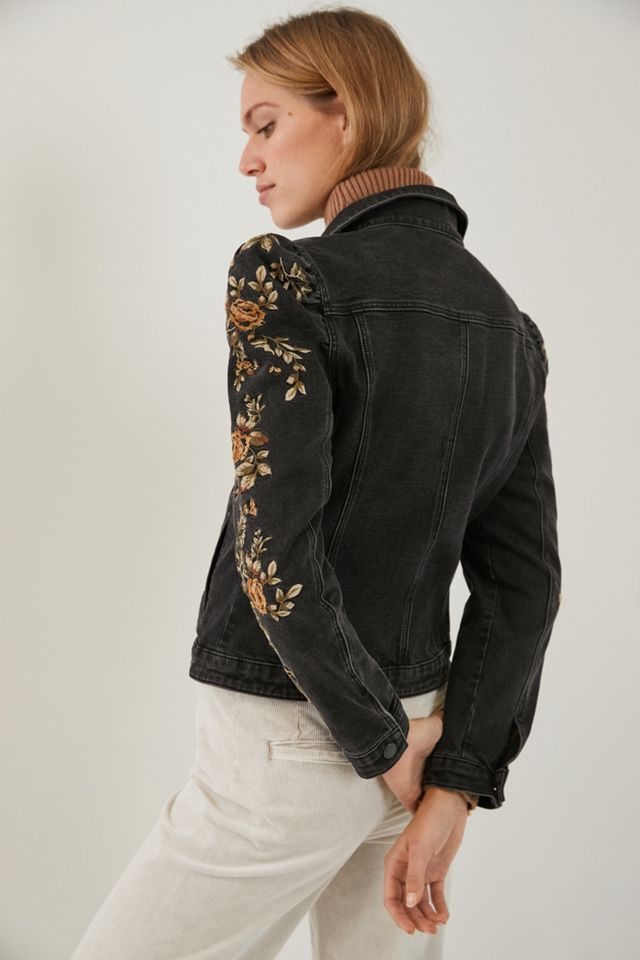 Driftwood Embroidered Denim Jacket #1