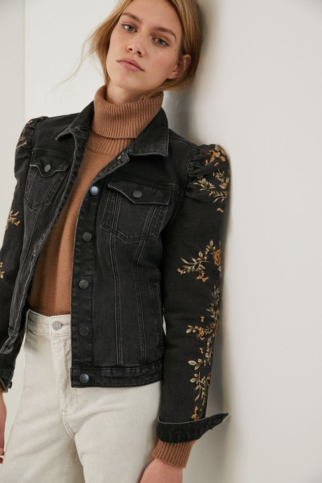 Driftwood Embroidered Denim Jacket #2