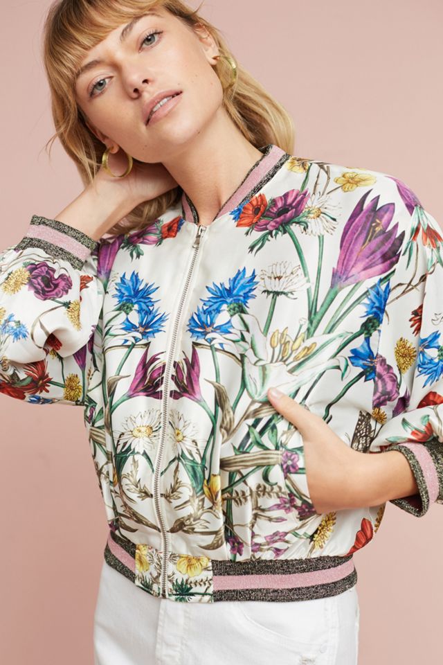 Rubie Floral Bomber #1