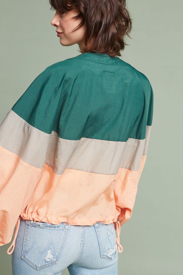 Colorblocked Windbreaker #1