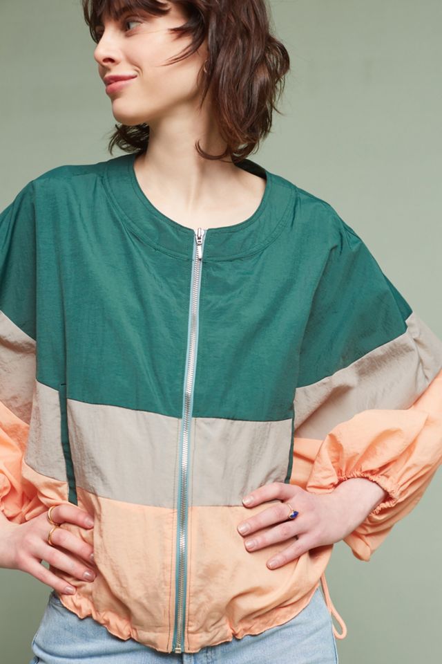 Colorblocked Windbreaker #3