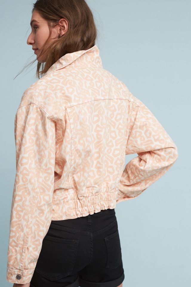 Pilcro Printed Trucker Jacket #1