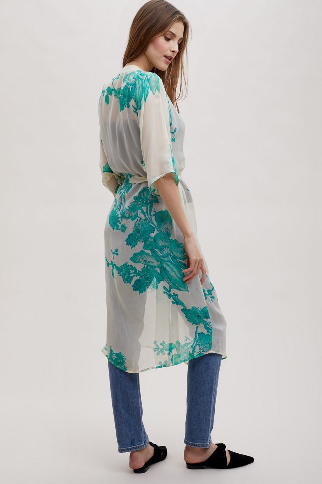 Kimono à fleurs Vera #1