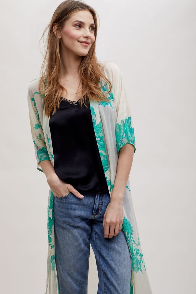 Kimono à fleurs Vera #2