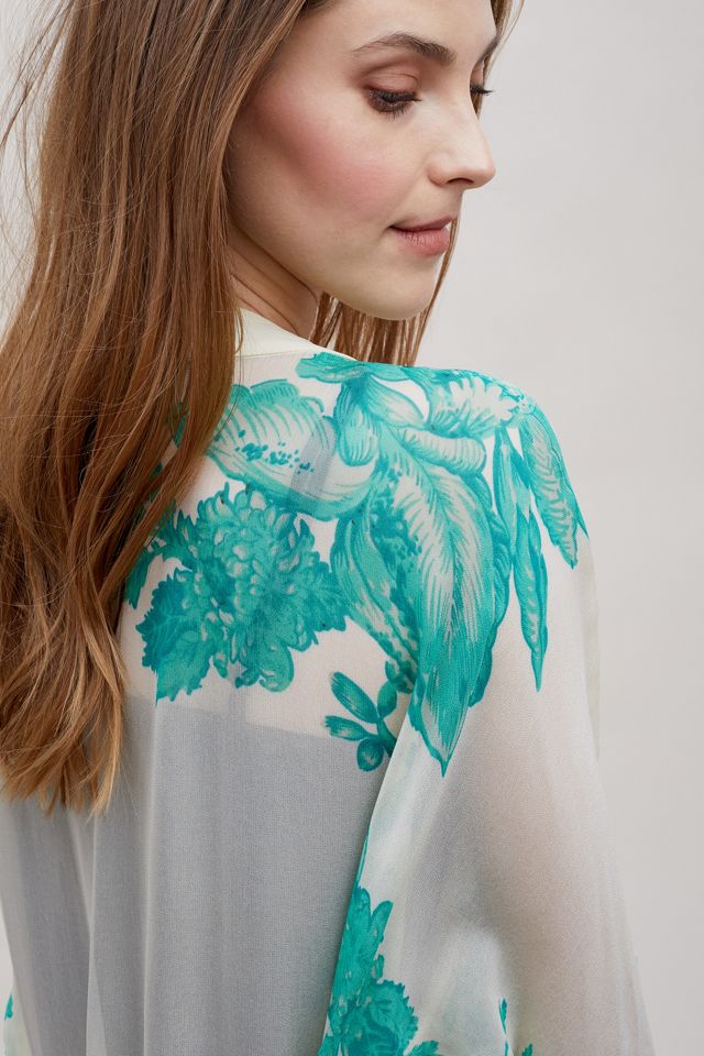 Kimono à fleurs Vera #3