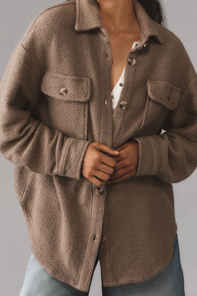 By Anthropologie Knit Shacket #1