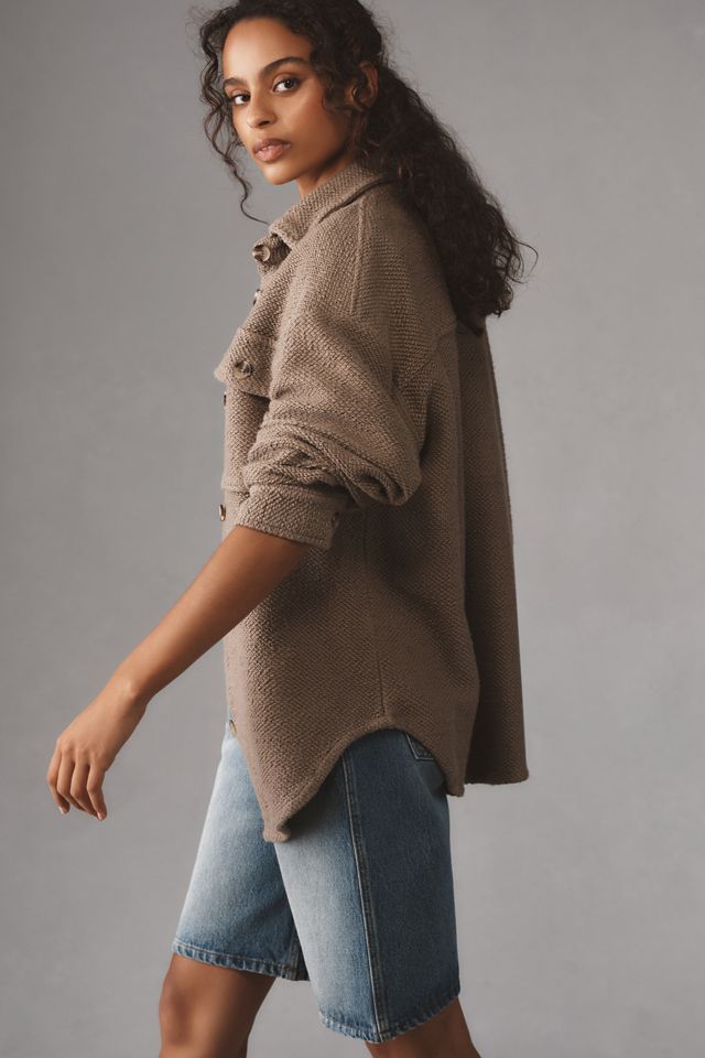 By Anthropologie Knit Shacket #3